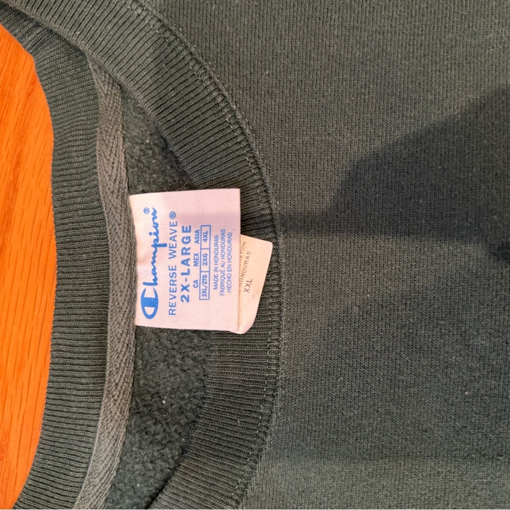 Champion Dark Green Sweatshirt - Picture 3 of 3